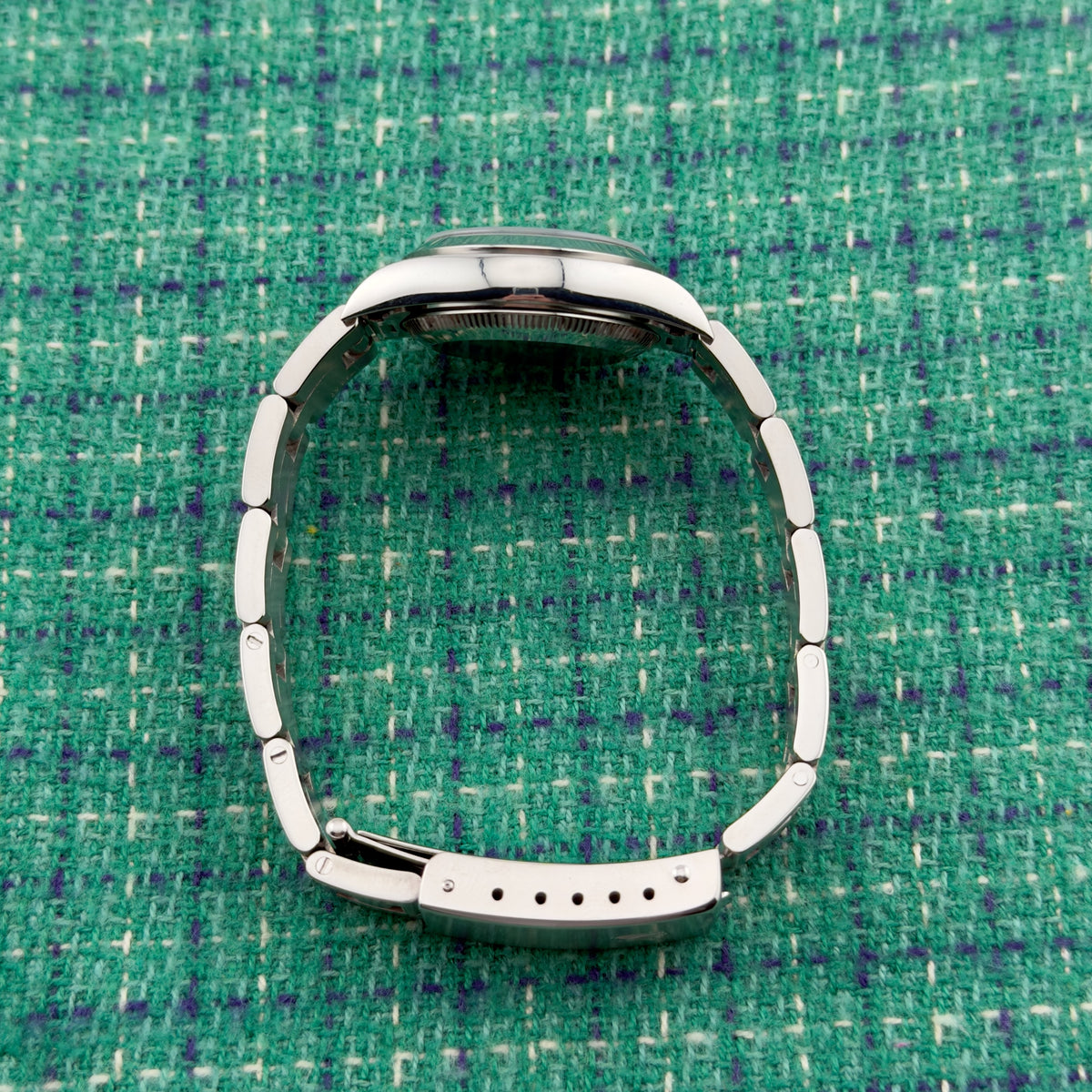 Rolex Oyster Perpetual - Ref. 76080 - 24mm - Blue Dial - Ladies Watch
