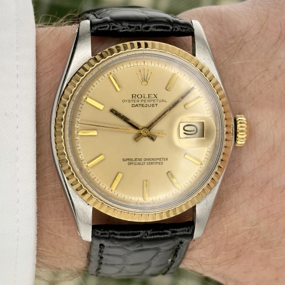 Vintage 1978 Rolex Datejust - Champagne Dial - Ref. 1601 - 36mm