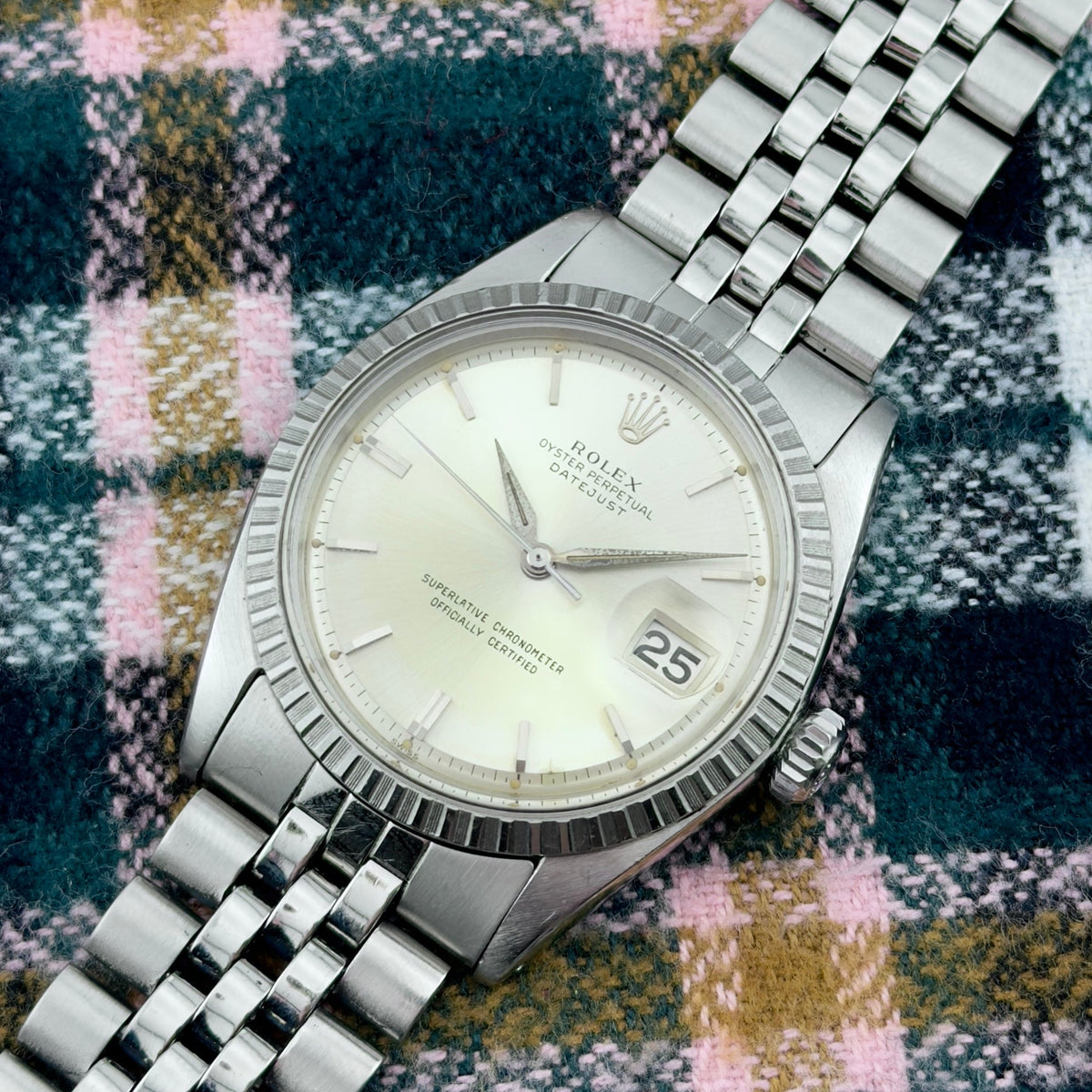 1963 Rolex Datejust - Ref 1601 - Sword Hands - Jubilee Bracelet