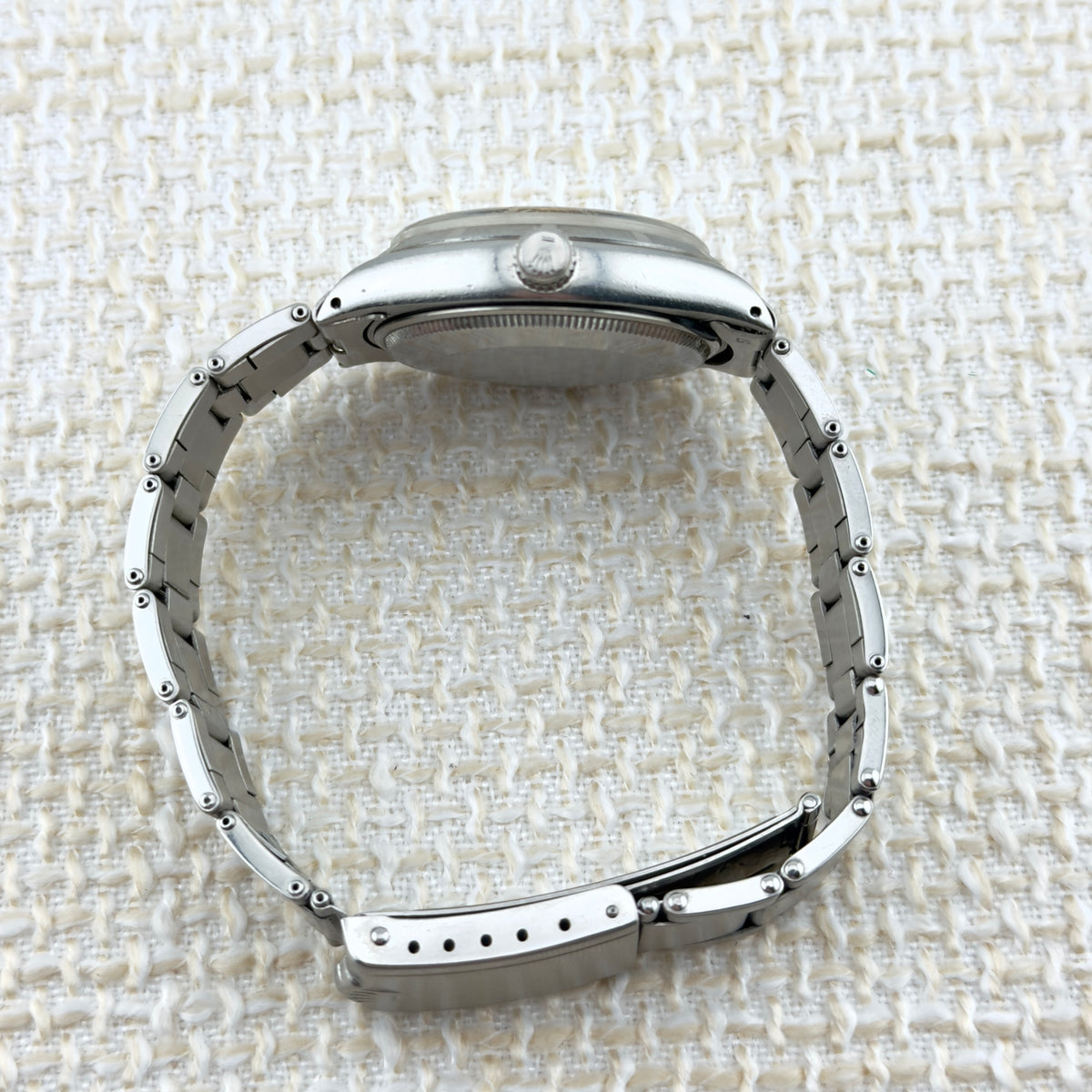Rolex Oyster Perpetual - White Roman Dial - 34mm - Ref 1003 - With Papers