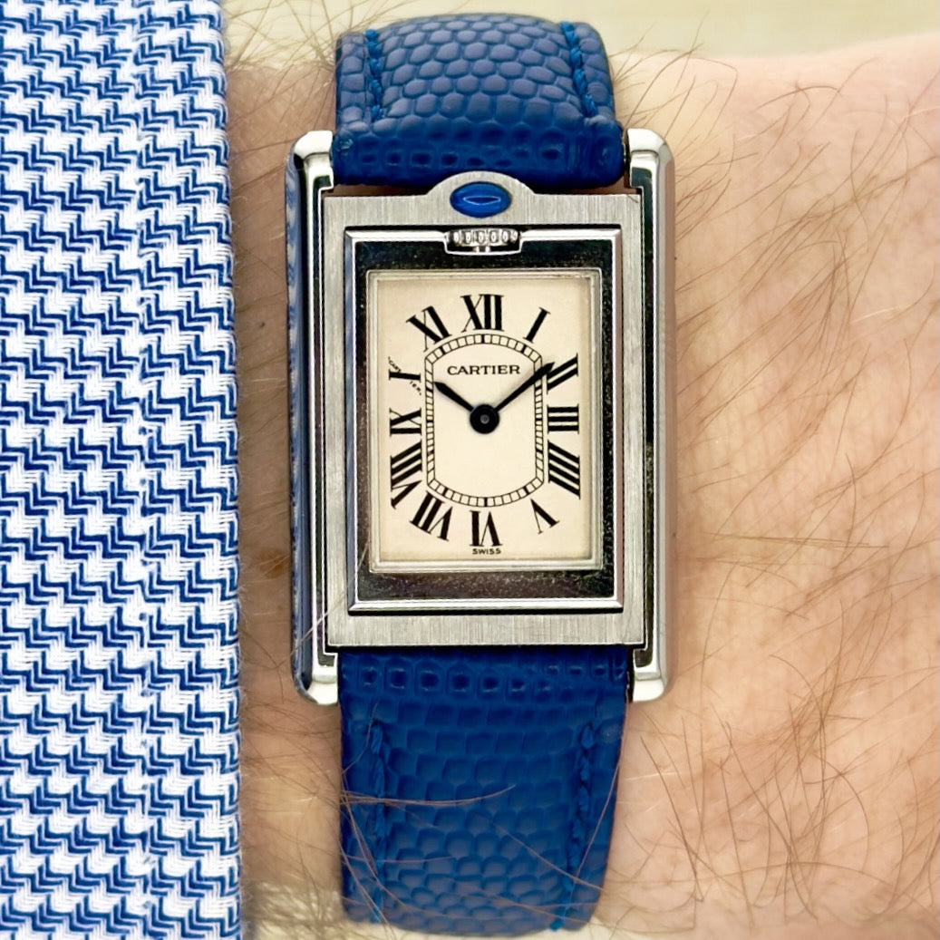 Cartier Tank Basculante Reverse - White Roman Dial - Ref 2386 - Men’s Watch