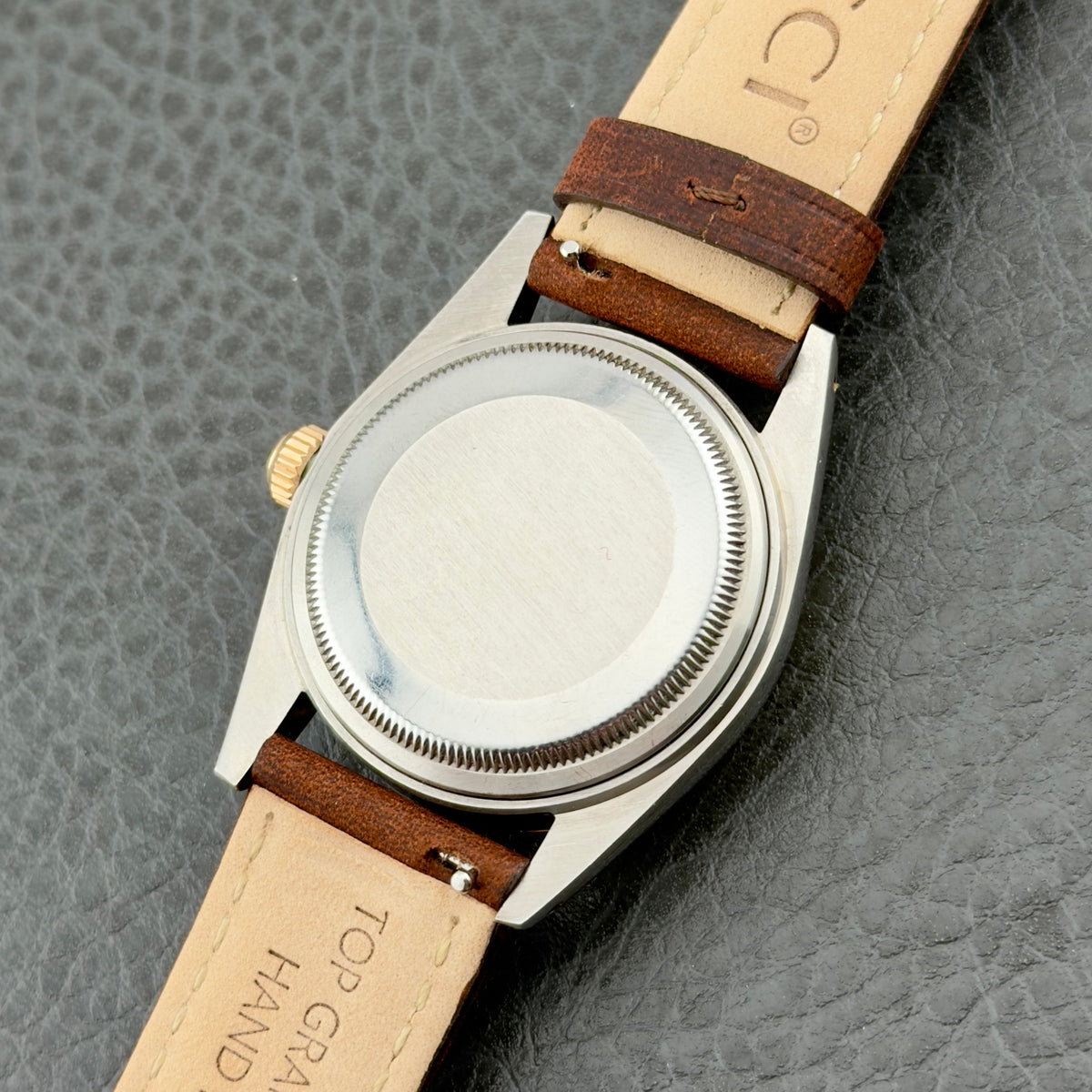 1972 Rolex Datejust - Ref 1601 - Gold Linen Dial
