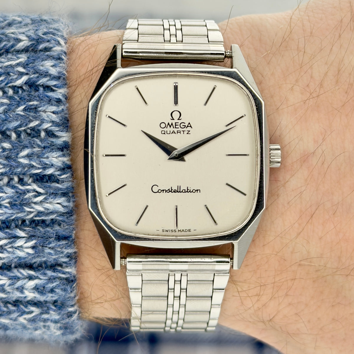 Vintage 1979 Omega Constellation Octagon - 191.0015 - Silver Dial