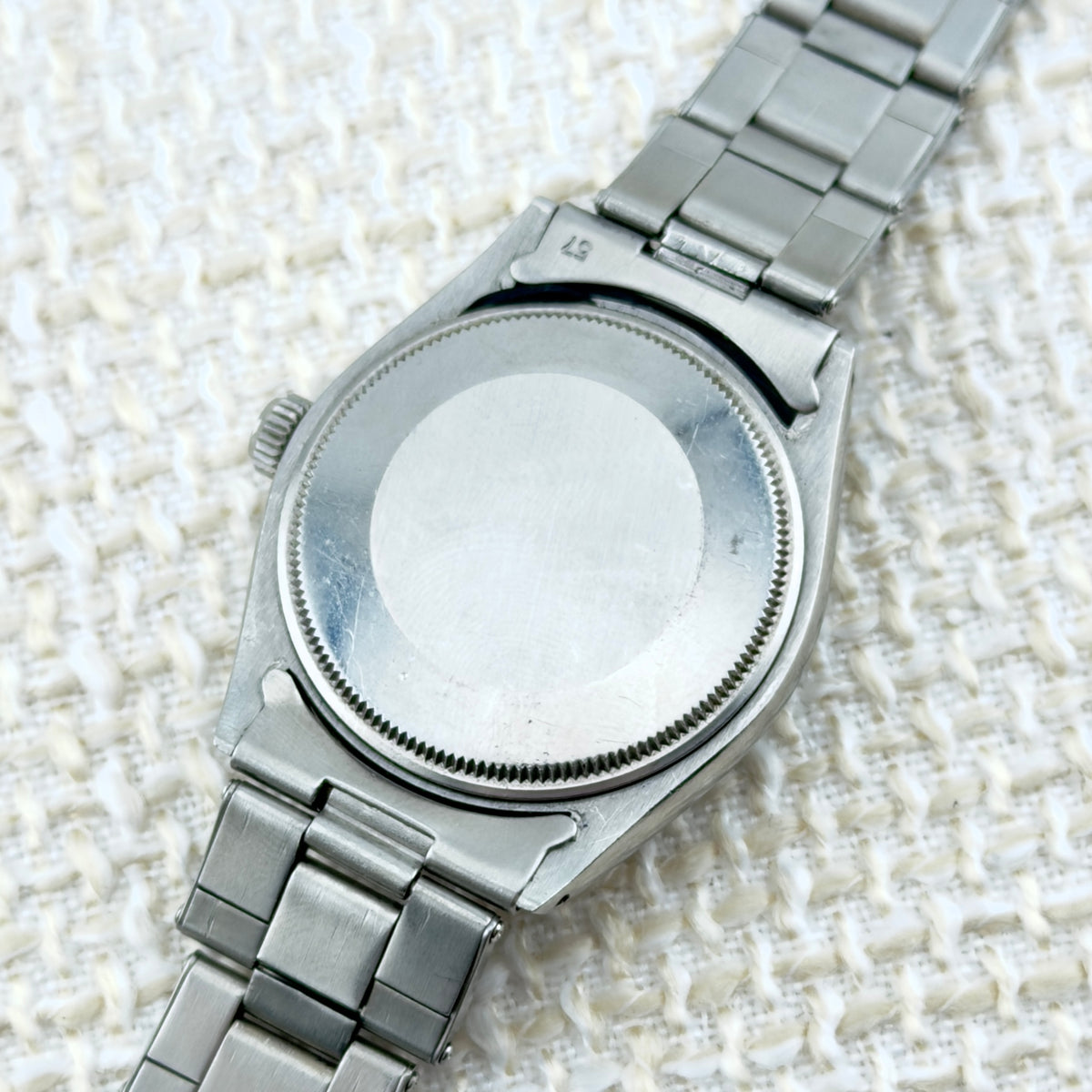 Rolex Oyster Perpetual - White Roman Dial - 34mm - Ref 1003 - With Papers