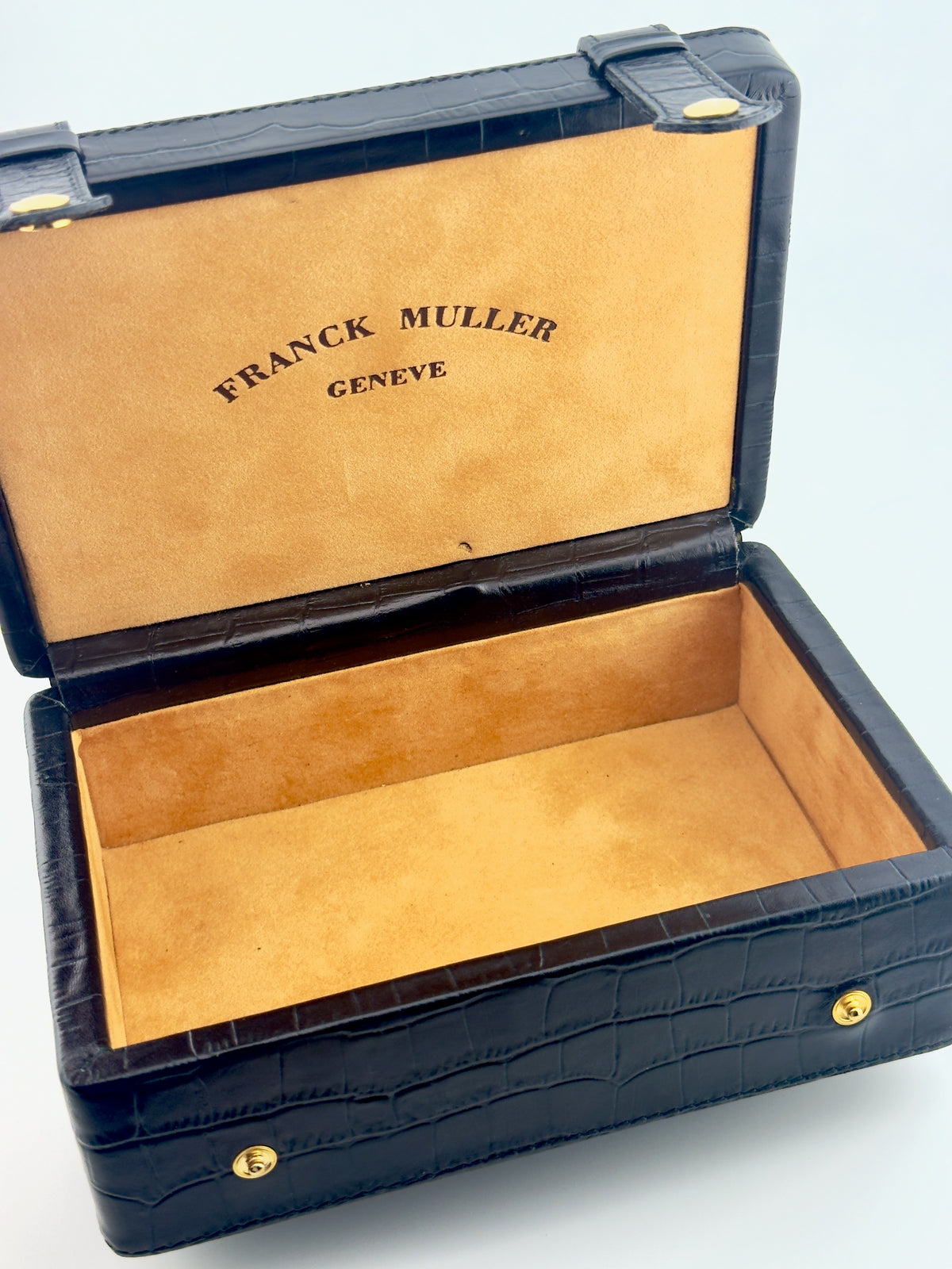 Franck Muller Cintrée Curvex - Ref. 7502 QZ - Ice Blue Dial - Box & Papers