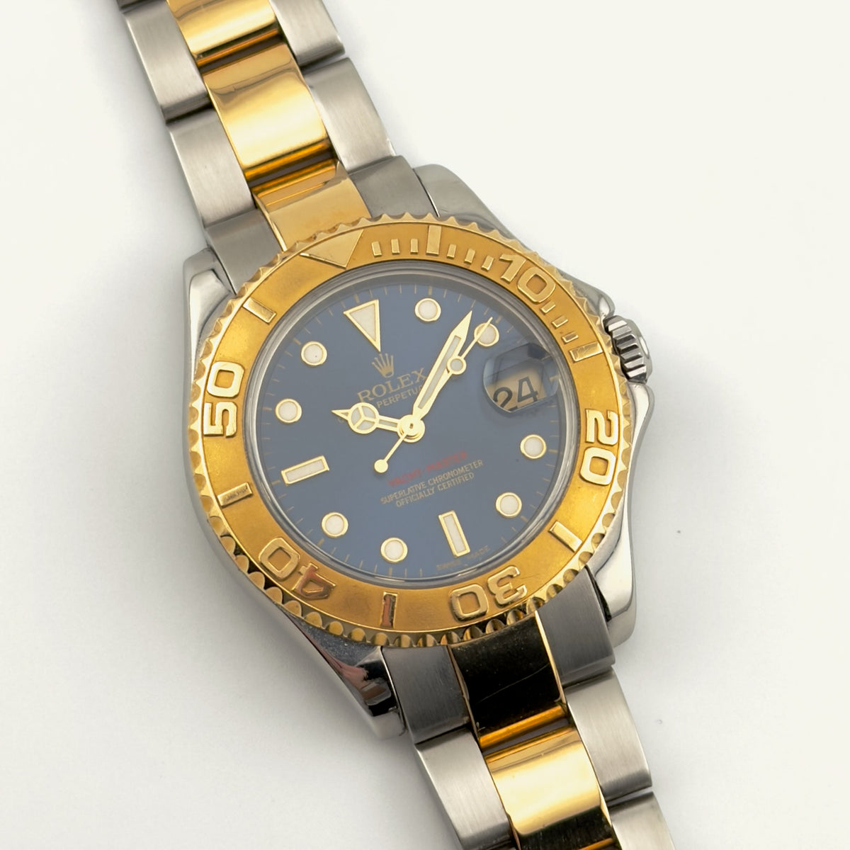 Rolex Yachtmaster - Blue Dial - Two Tone - Ref 68623