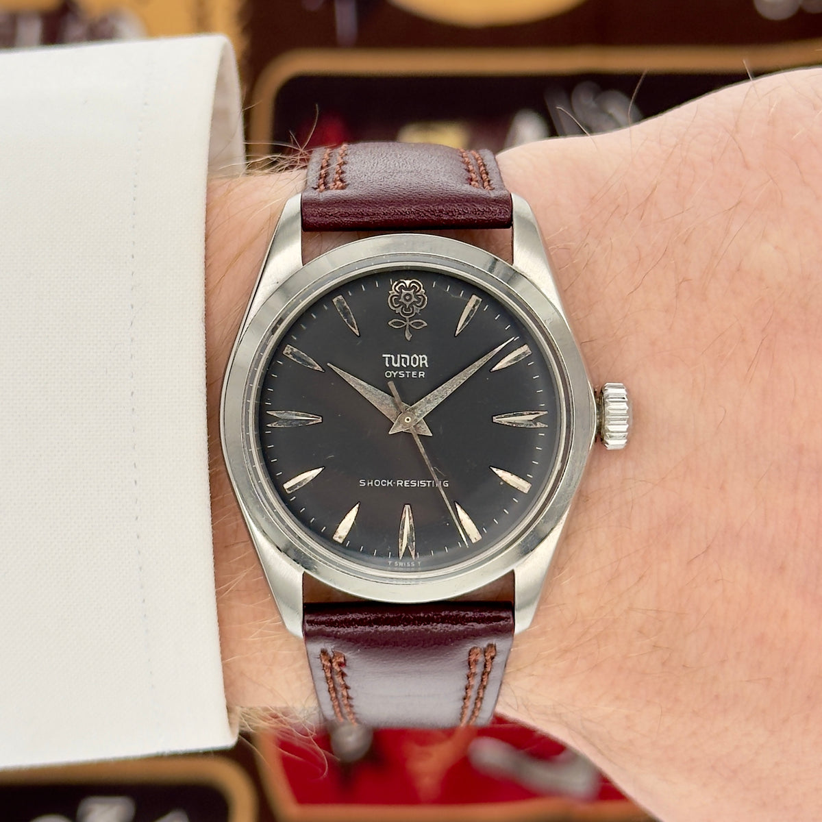 1960's Tudor Oyster - Big Rose Dial - Ref. 7934
