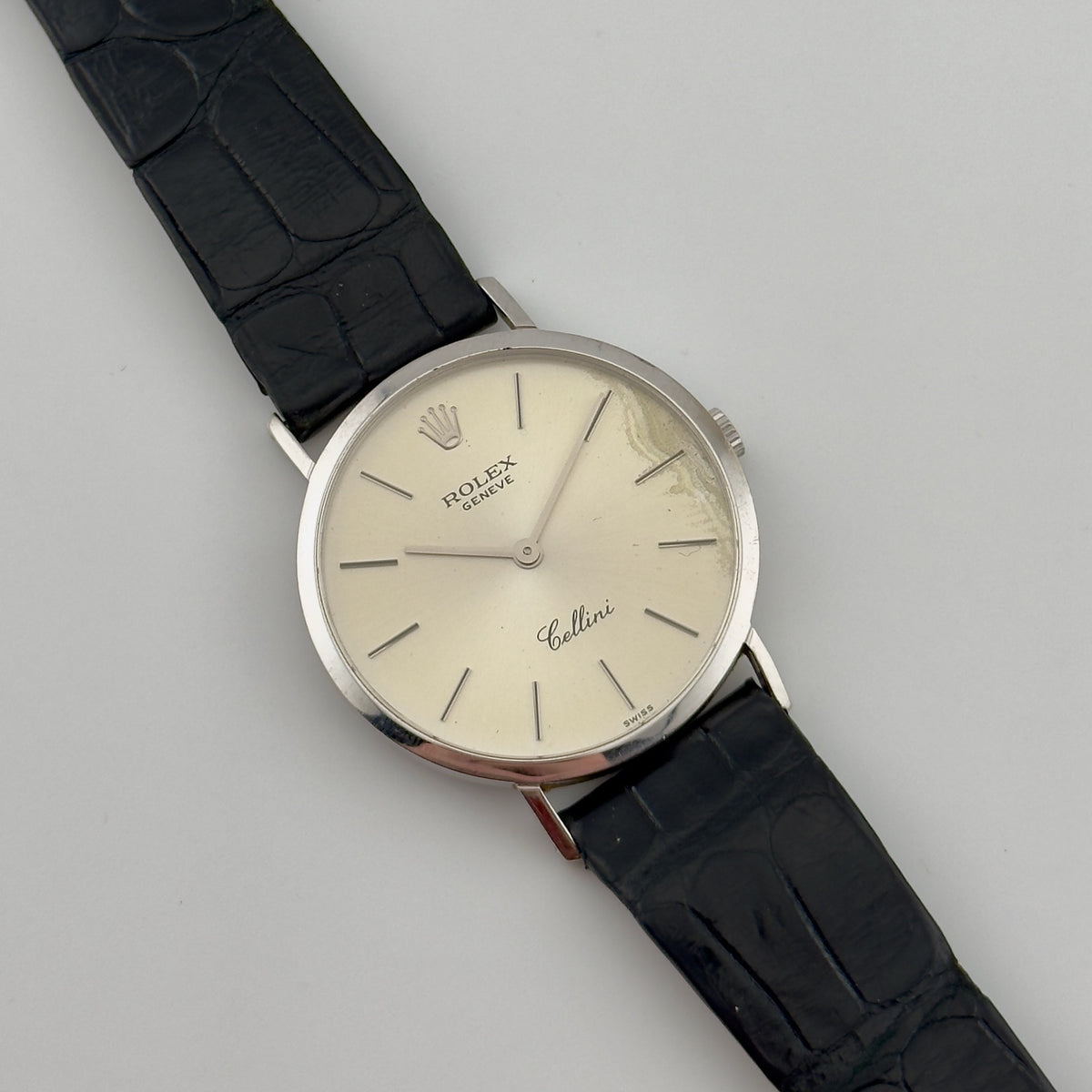 Vintage 1990s Rolex Cellini - Ref 4112 - With Papers - 18k White Gold
