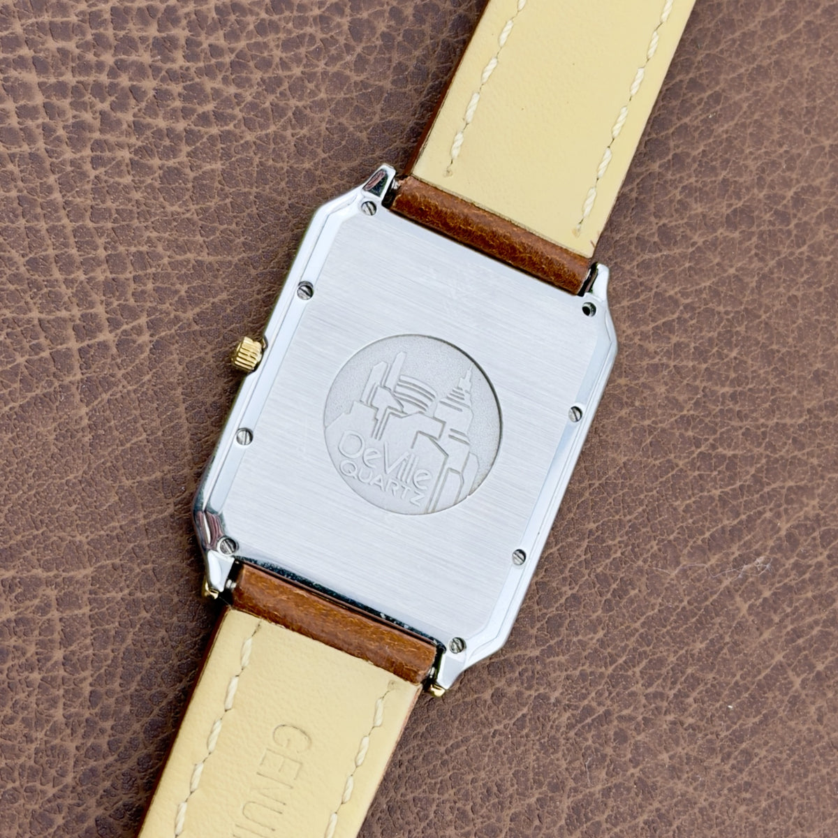 Vintage 1980s Omega De Ville Quartz - Tank