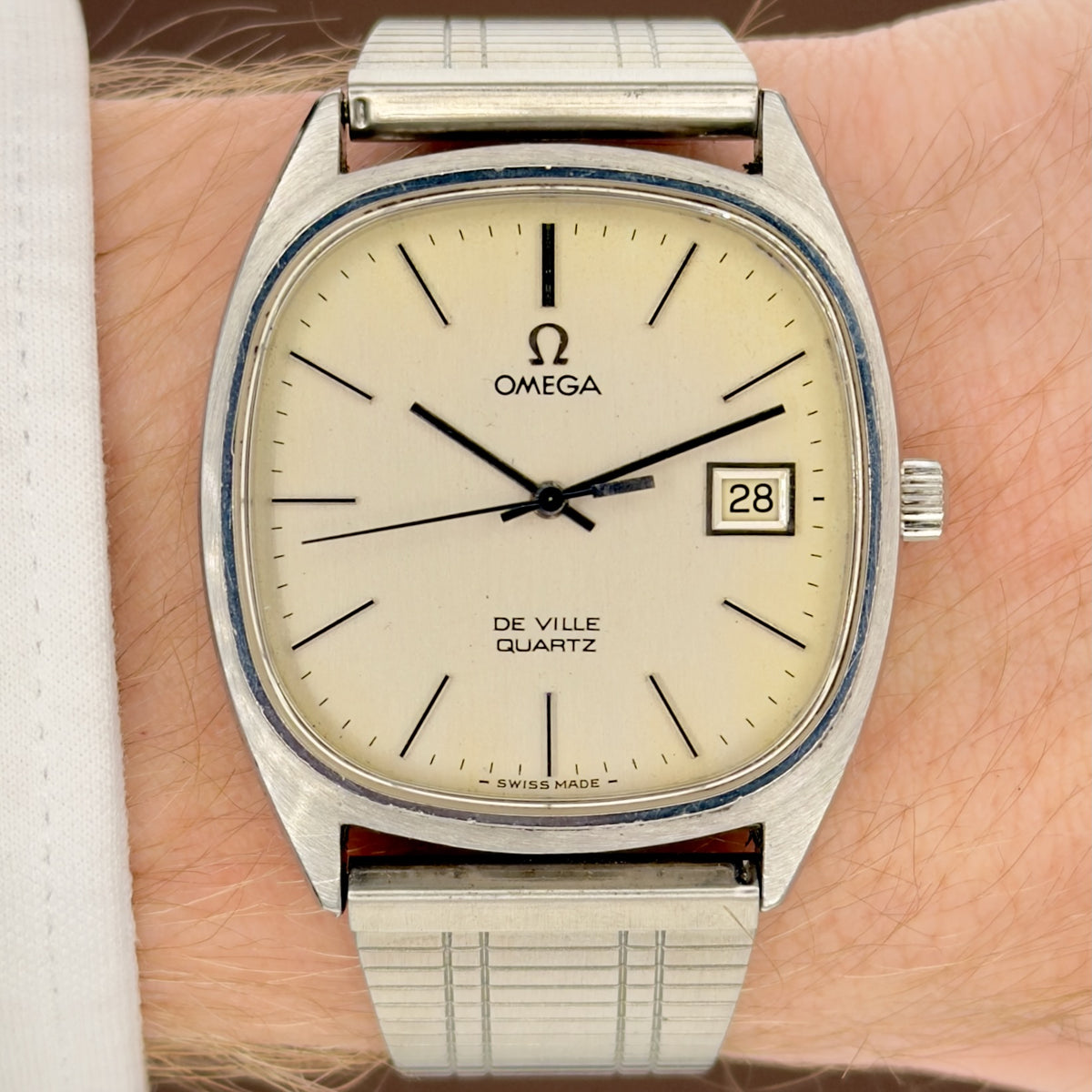 1977 Omega De Ville - Silver Dial - Quartz - Ref. 192.0034 - Men’s Watch