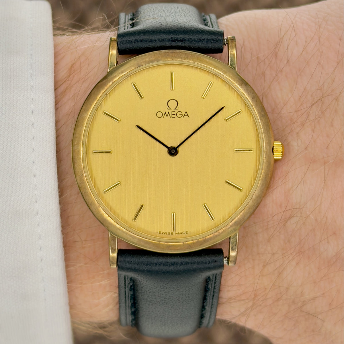 Vintage 1990’s Omega De Ville - Striped Dial - Ref 195.0075.2 - Men’s Watch