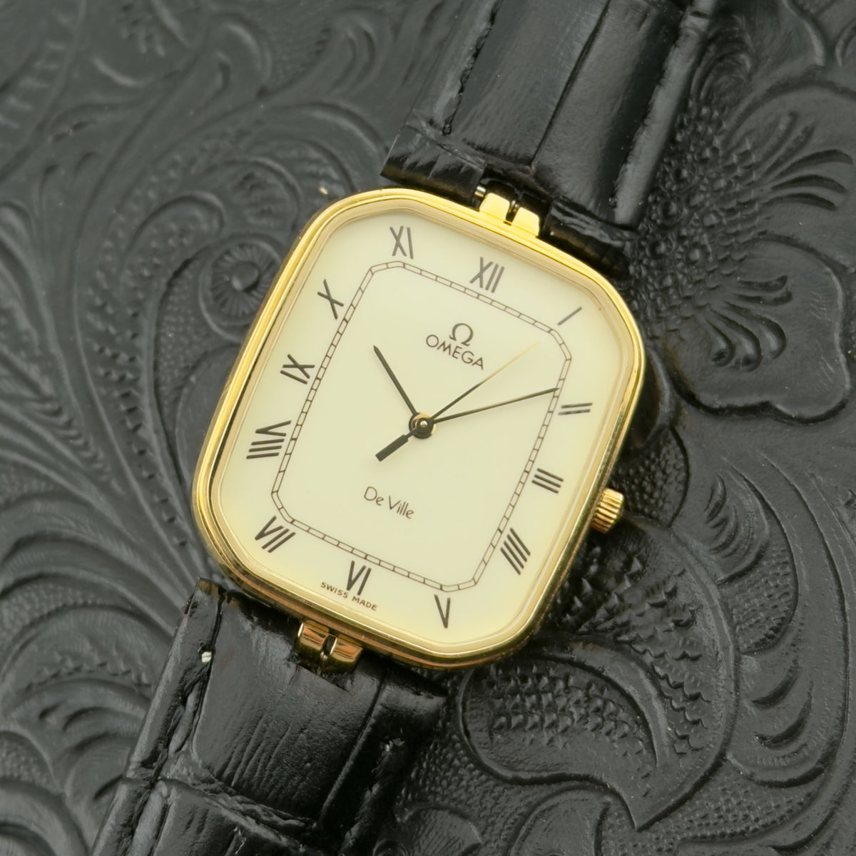 Vintage 1980’s Omega De Ville Tank - Quartz - Ref 195.0030 - Men’s Watch