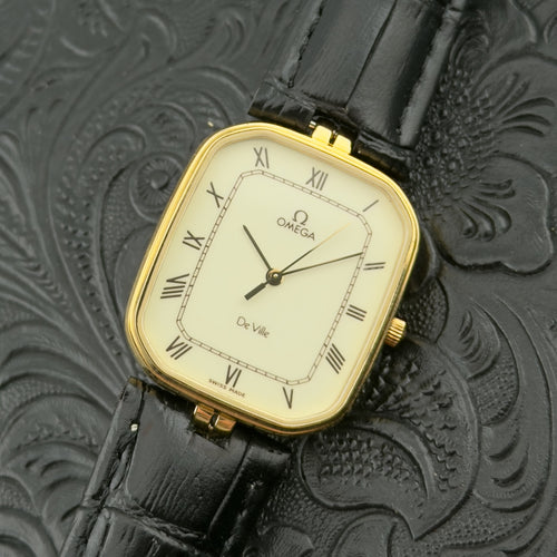 Vintage 1980’s Omega De Ville Tank - Quartz - Ref 195.0030 - Men’s Watch