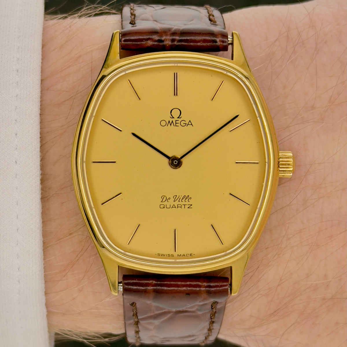 1970’s Omega De Ville - Tonneau - Quartz - Ref.191.0074 - Men’s Watch