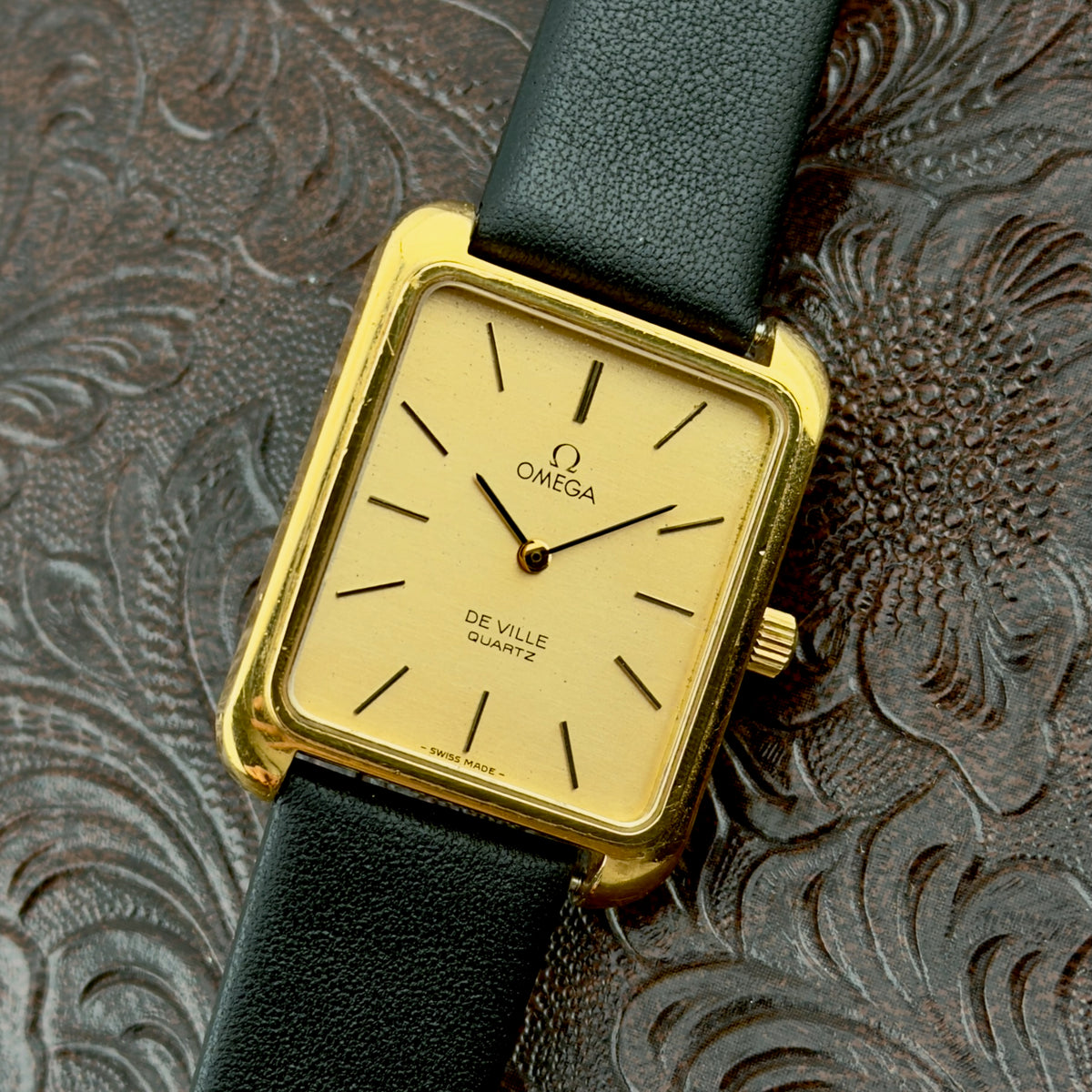1977 Omega De Ville Quartz - Tank - Ref 191.0049 - Men’s Watch