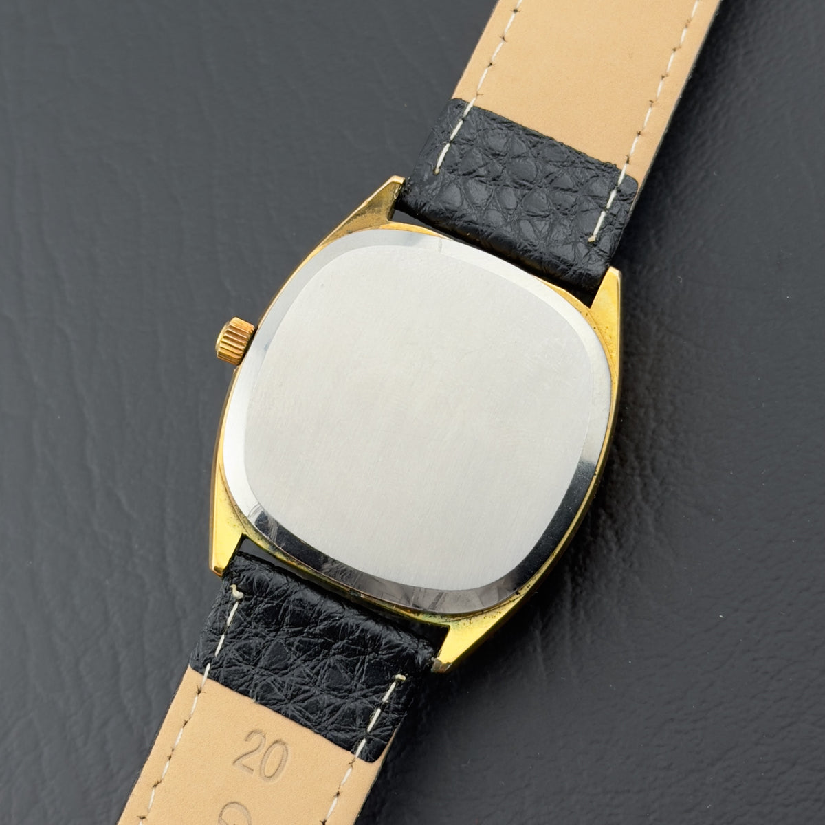 1970s Omega De Ville - Quartz Date - Gold Dial