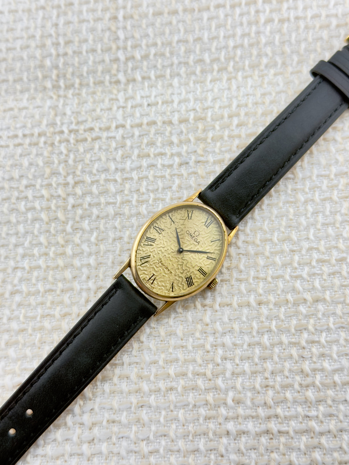 Vintage 1970s Omega Geneve - Guillochè Dial - Manual - Ref 511.416 - Men’s Watch
