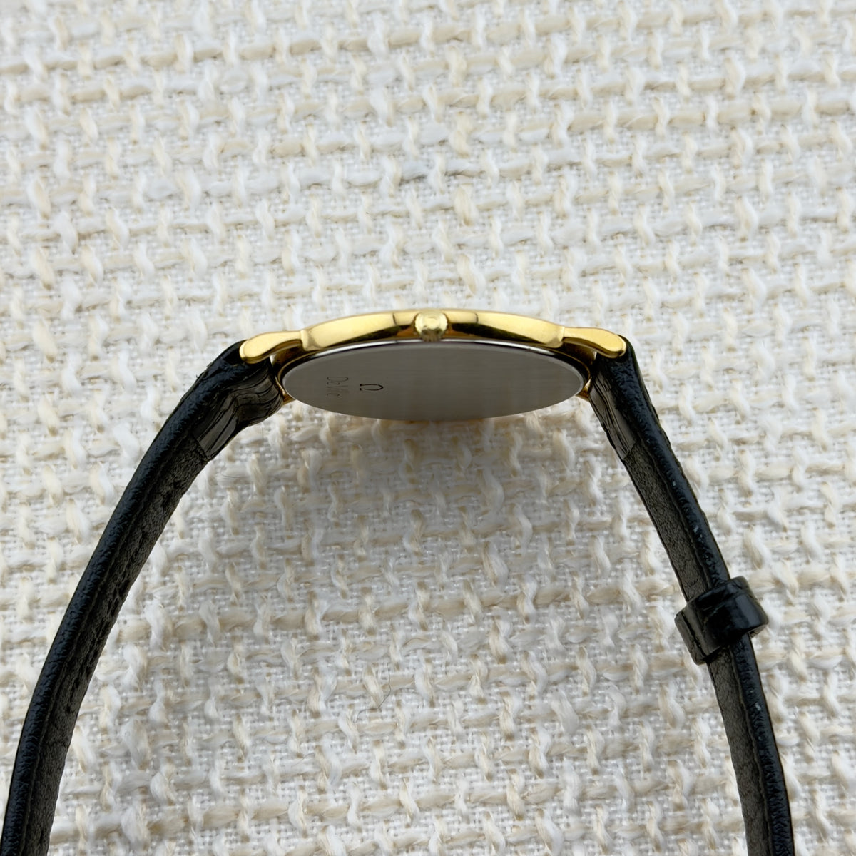 Vintage 1980s Omega De Ville Quartz - Onyx Dial - Ref 195.0075.2 - Men’s Watch