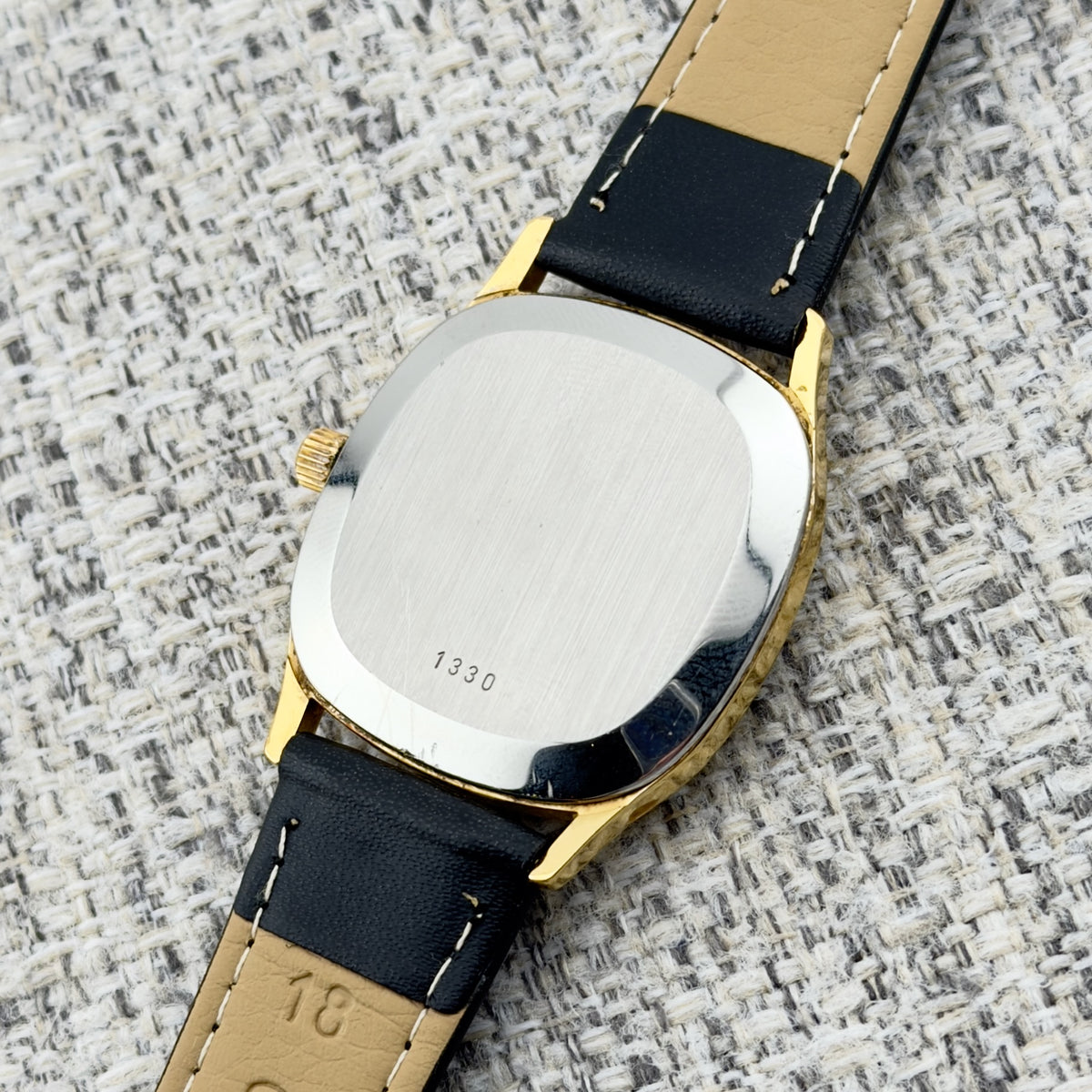 Omega De Ville Quartz - Round Square - Gold Dial