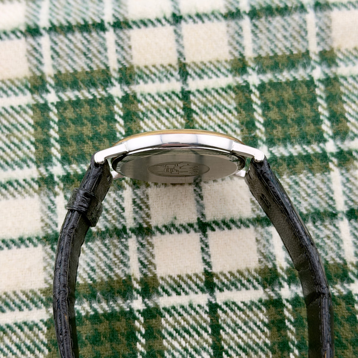 Vintage 1990s Omega De Ville Quartz - Gold Dial - Ref 196.2432