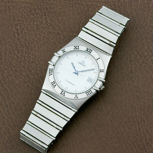 Omega Constellation Manhattan - White Dial - 34mm - Ref 396.1070 - Men’s Watch