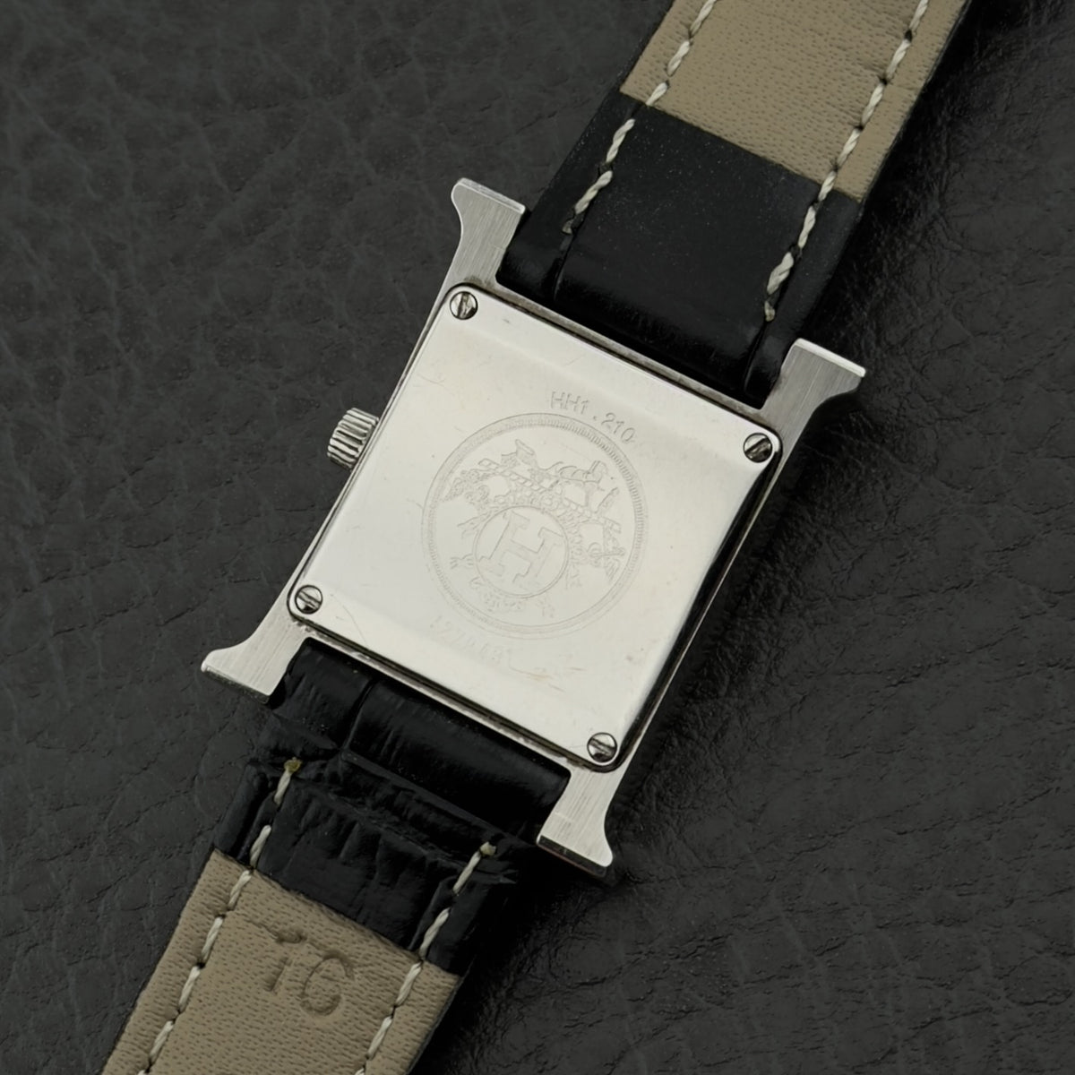Hermès Heure H watch - Black Dial - Quartz - Ref HH1.210 - Ladies Watch
