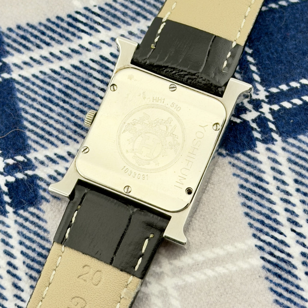 Hermès Heures H Watch - Blue Dial - Quartz - Ref HH1.510 - Men’s Watch