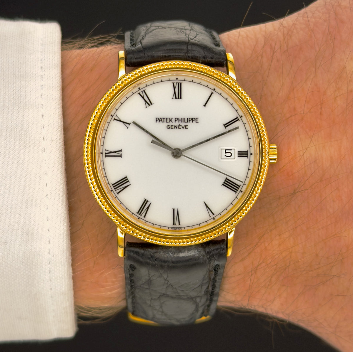 Vintage 1990’s Patek Philippe Calatrava - 18k Solid Gold - 3944J - Men’s Watch