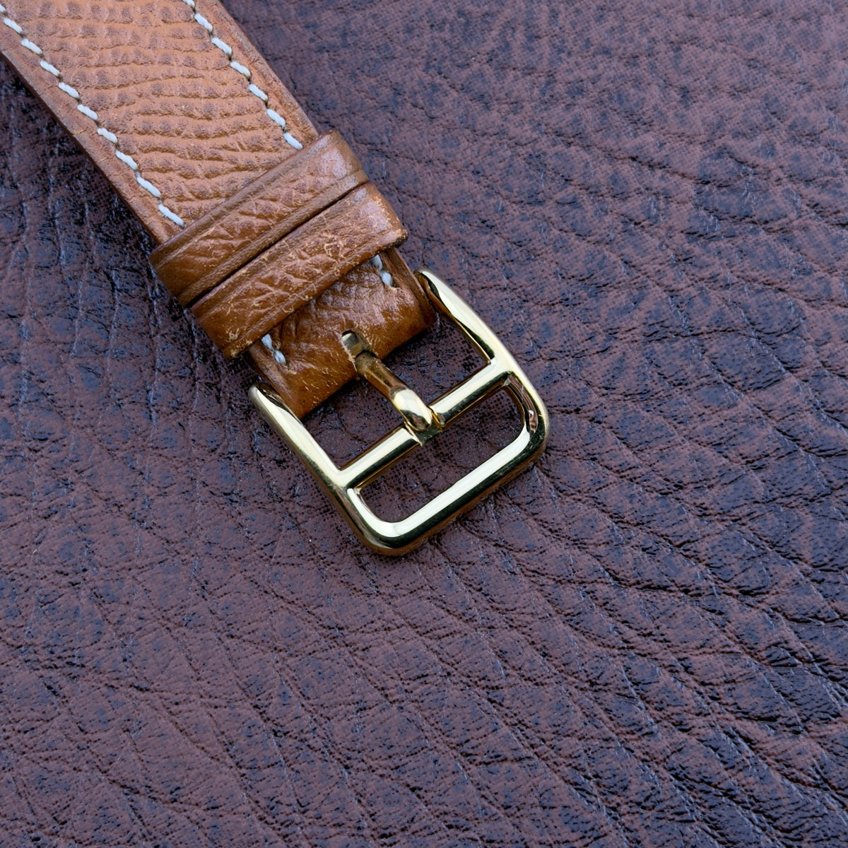 Hermes Medor Spiked Bracelet Watch - Original Leather Strap & Buckle