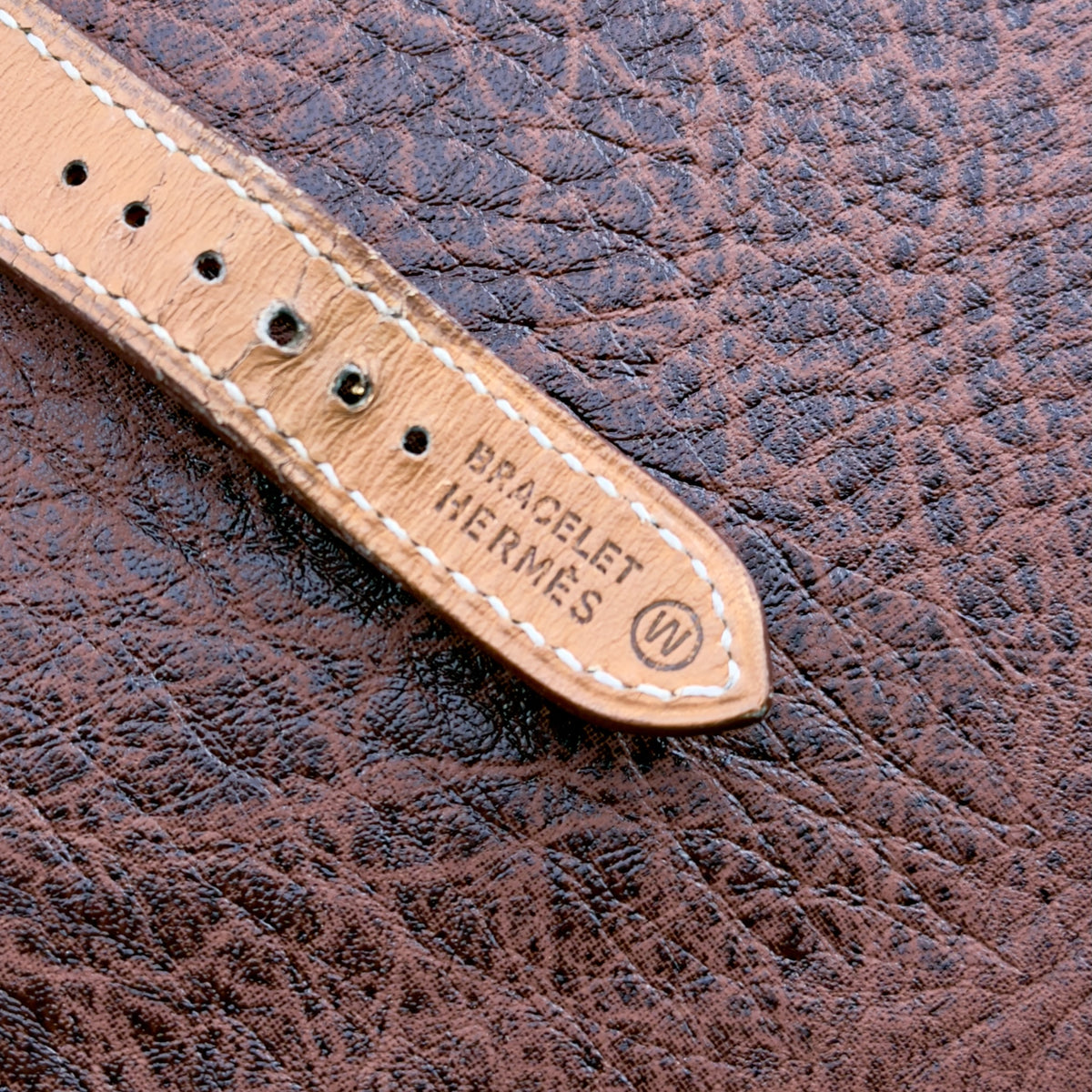 Hermes Medor Spiked Bracelet Watch - Original Leather Strap & Buckle