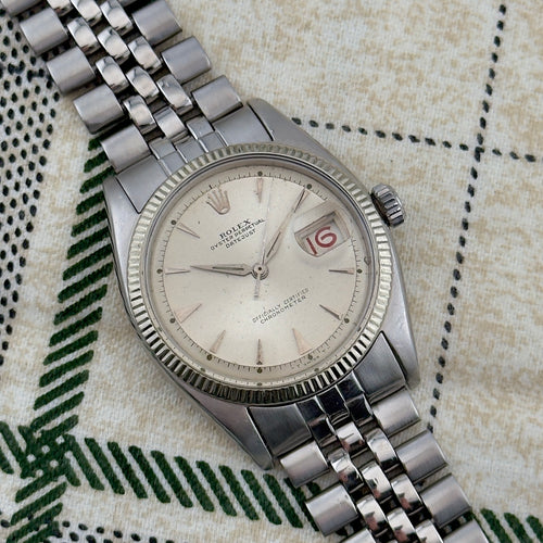 1955 Rolex Datejust - Ref. 6305 - 36mm - Roulette Date - Men’s Watch