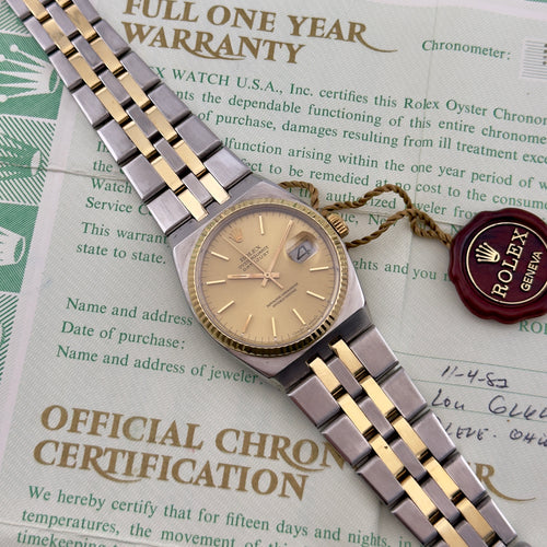 1981 Rolex Oysterquartz - Ref. 17013 - Box & Papers - 36mm
