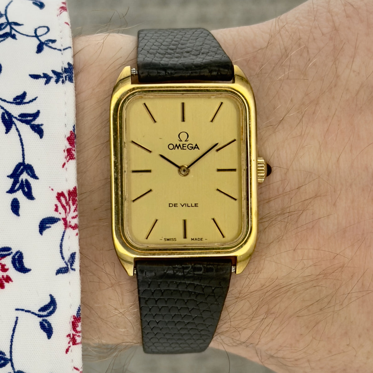 Vintage 1975 Omega De Ville Tank - Manual - Ref 511.0503 - Men’s Watch