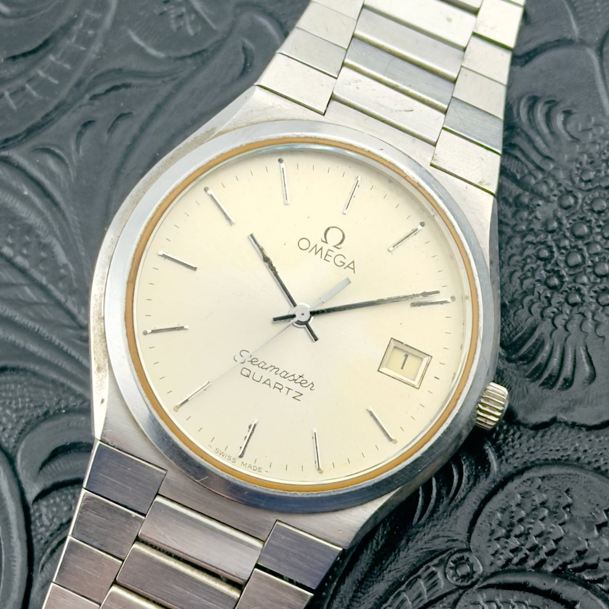 Vintage 1978 Omega Seamaster - Quartz - Ref 196.0112 - Men’s Watch