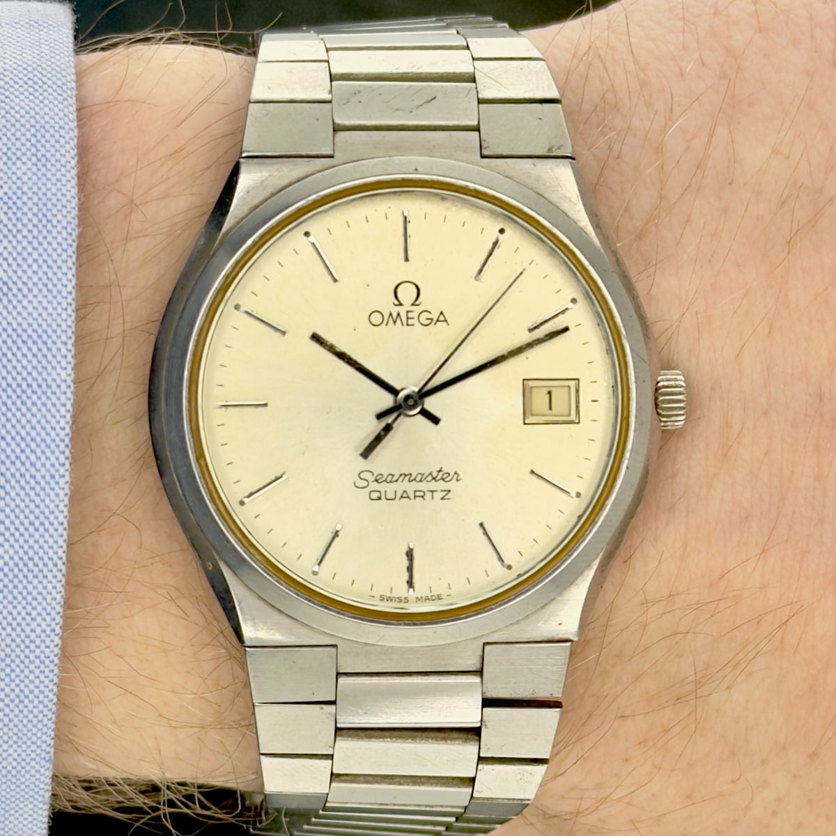 Vintage 1978 Omega Seamaster - Quartz - Ref 196.0112 - Men’s Watch
