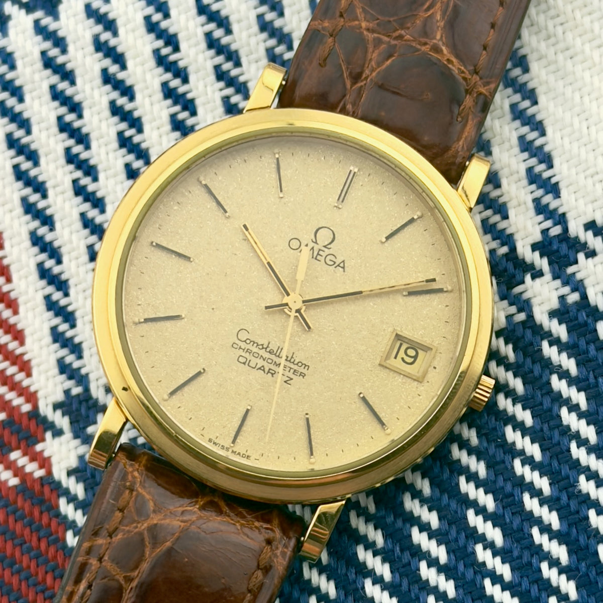 Vintage 1970s Omega Constellation - Quartz - 35mm - Ref. 198.0426 - Men’s Watch