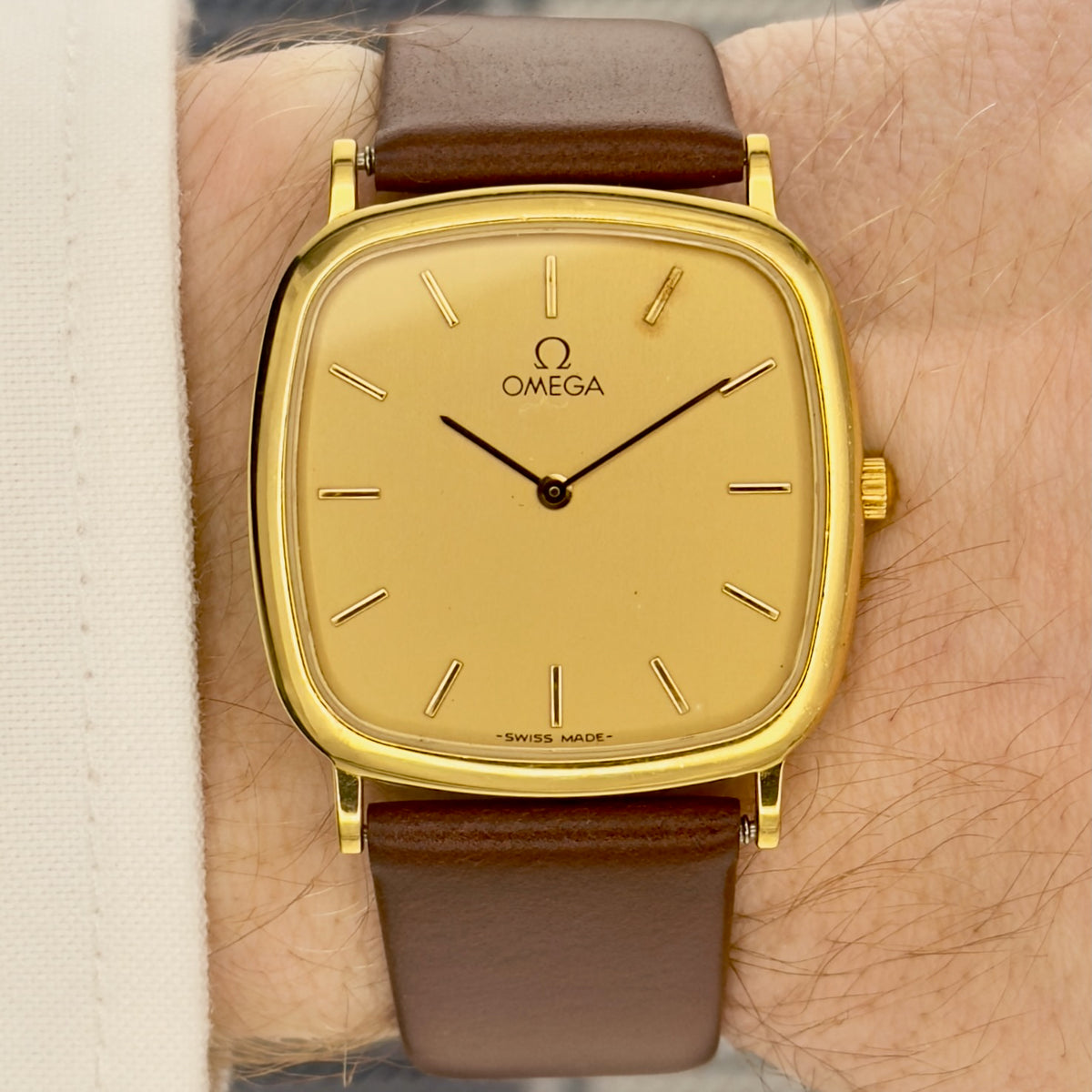1980’s Omega De Ville Quartz - Square Tank - Ref 195.0072