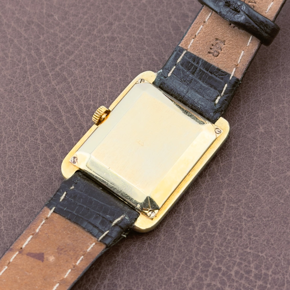 Vacheron Constantin Tank - 18k Solid Yellow Gold - Diamonds - Original Buckle