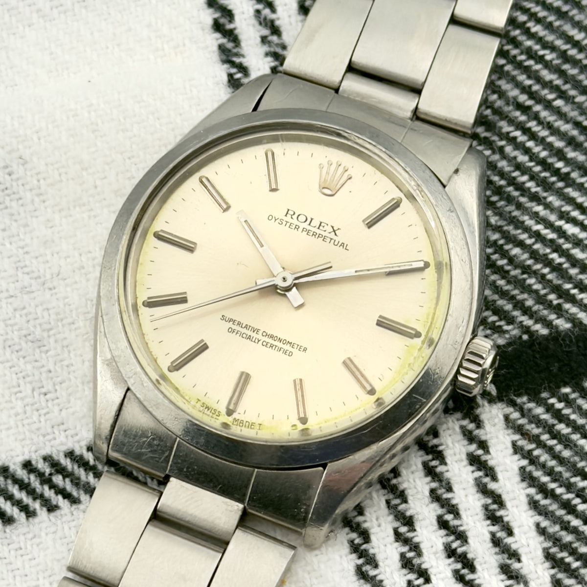Vintage 1986 Rolex Oyster Perpetual - 34mm - Automatic - Ref 1002 - Men’s Watch