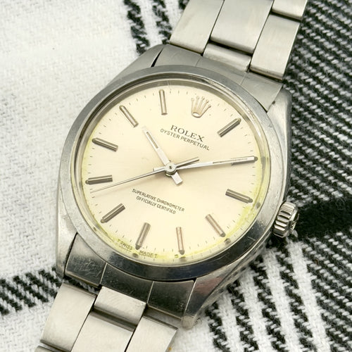 Vintage 1986 Rolex Oyster Perpetual - 34mm - Automatic - Ref 1002 - Men’s Watch
