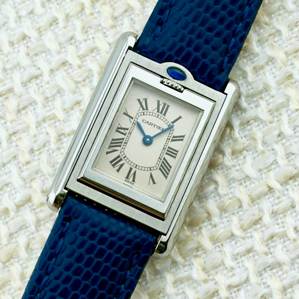Cartier Tank Basculante Reverse - White Roman Dial - Ref 2386 - Men’s Watch