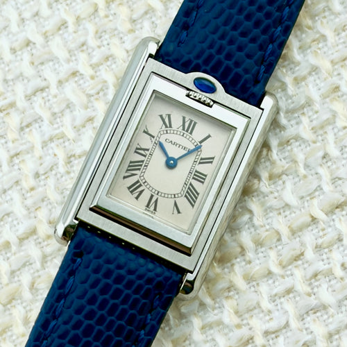 Cartier Tank Basculante Reverse - White Roman Dial - Ref 2386 - Men’s Watch