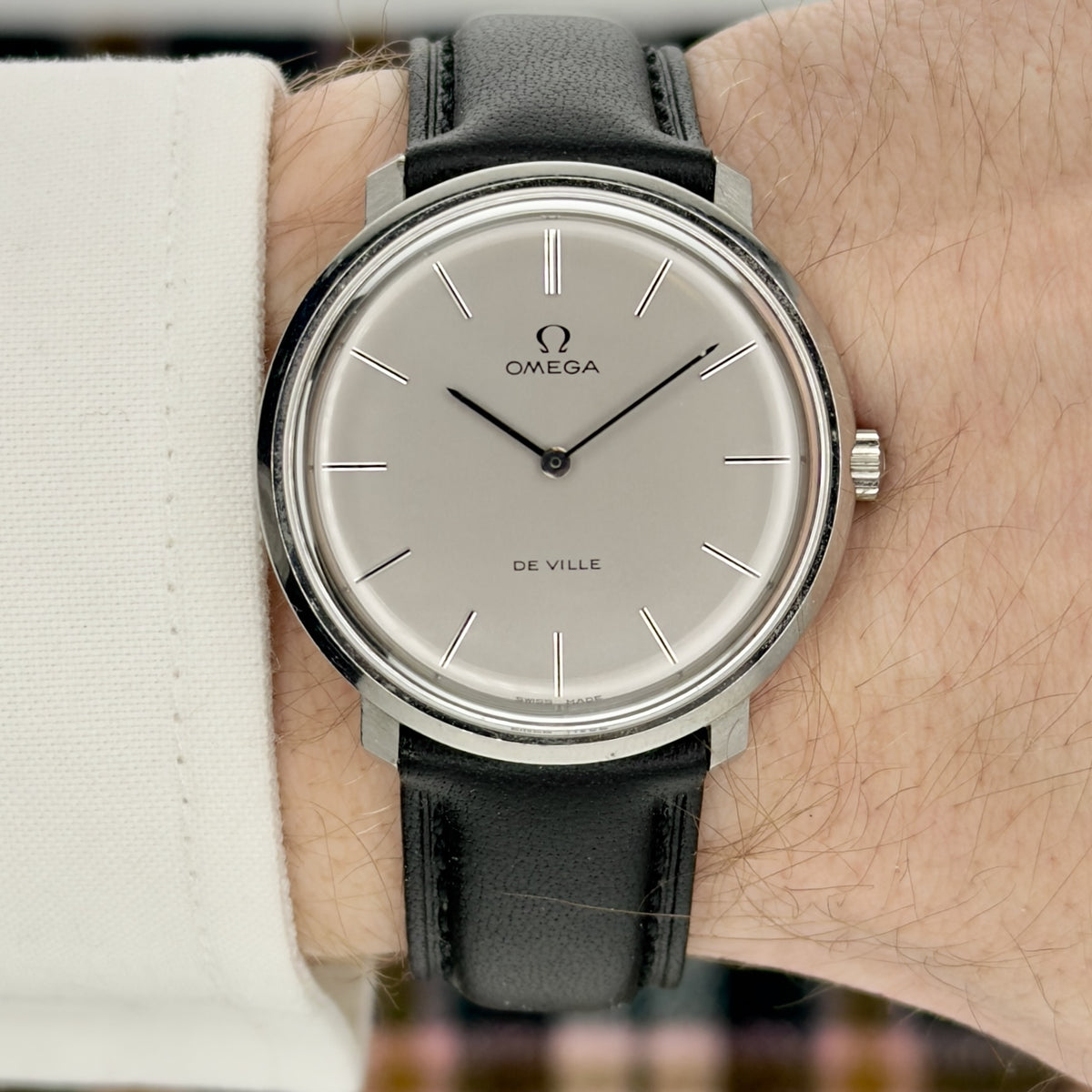 Vintage 1972 Omega De Ville - Silver Dial - Manual - Ref 111.0107 - Men’s Watch
