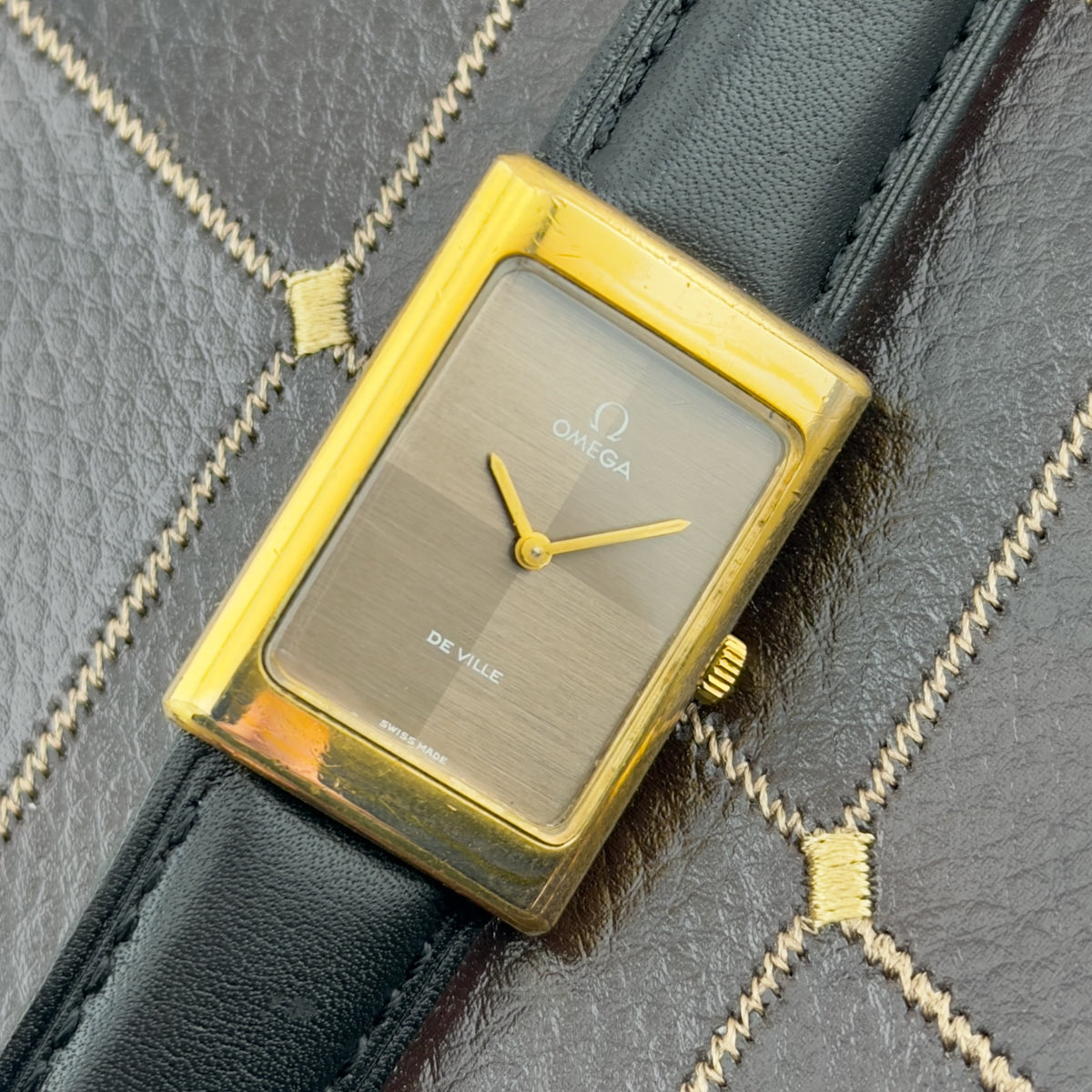 Vintage 1973 Omega De Ville - Brown Dial - Manual - Ref 111.0112 - Men’s Watch