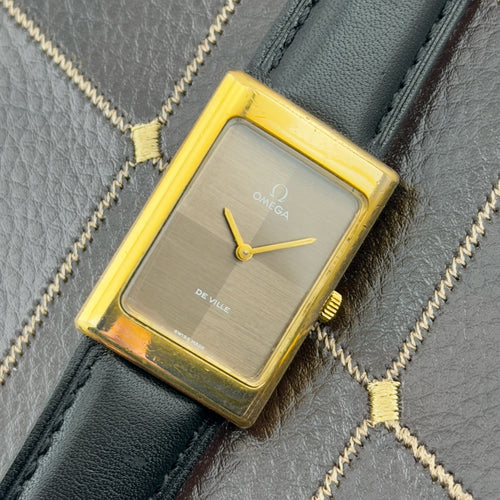 Vintage 1973 Omega De Ville - Brown Dial - Manual - Ref 111.0112 - Men’s Watch