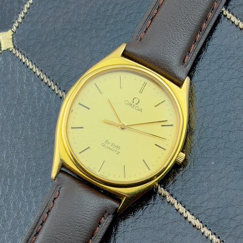 Vintage 1980s Omega De Ville - Box & Papers - Ref 191.0087 - Men’s Watch