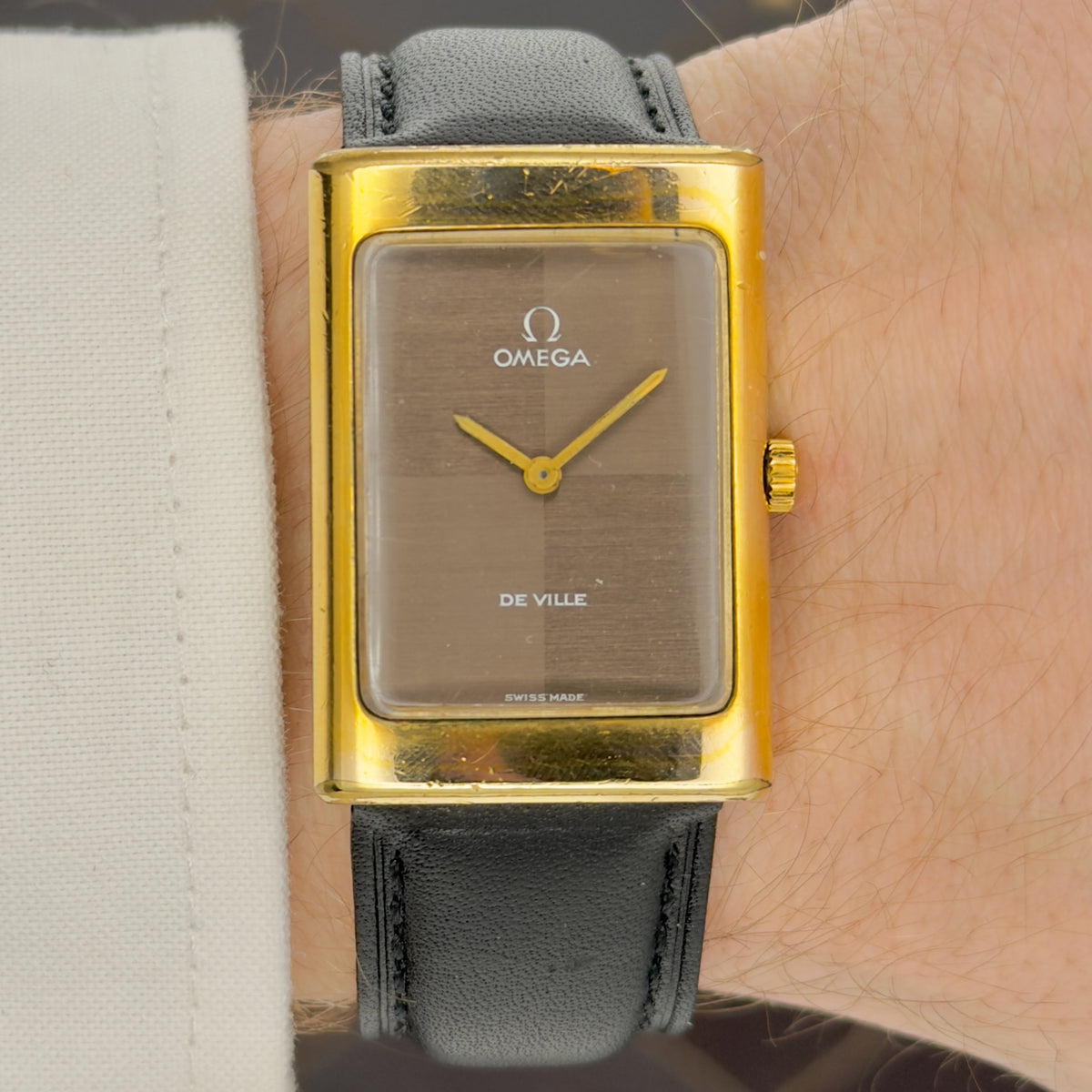 Vintage 1973 Omega De Ville - Brown Dial - Manual - Ref 111.0112 - Men’s Watch