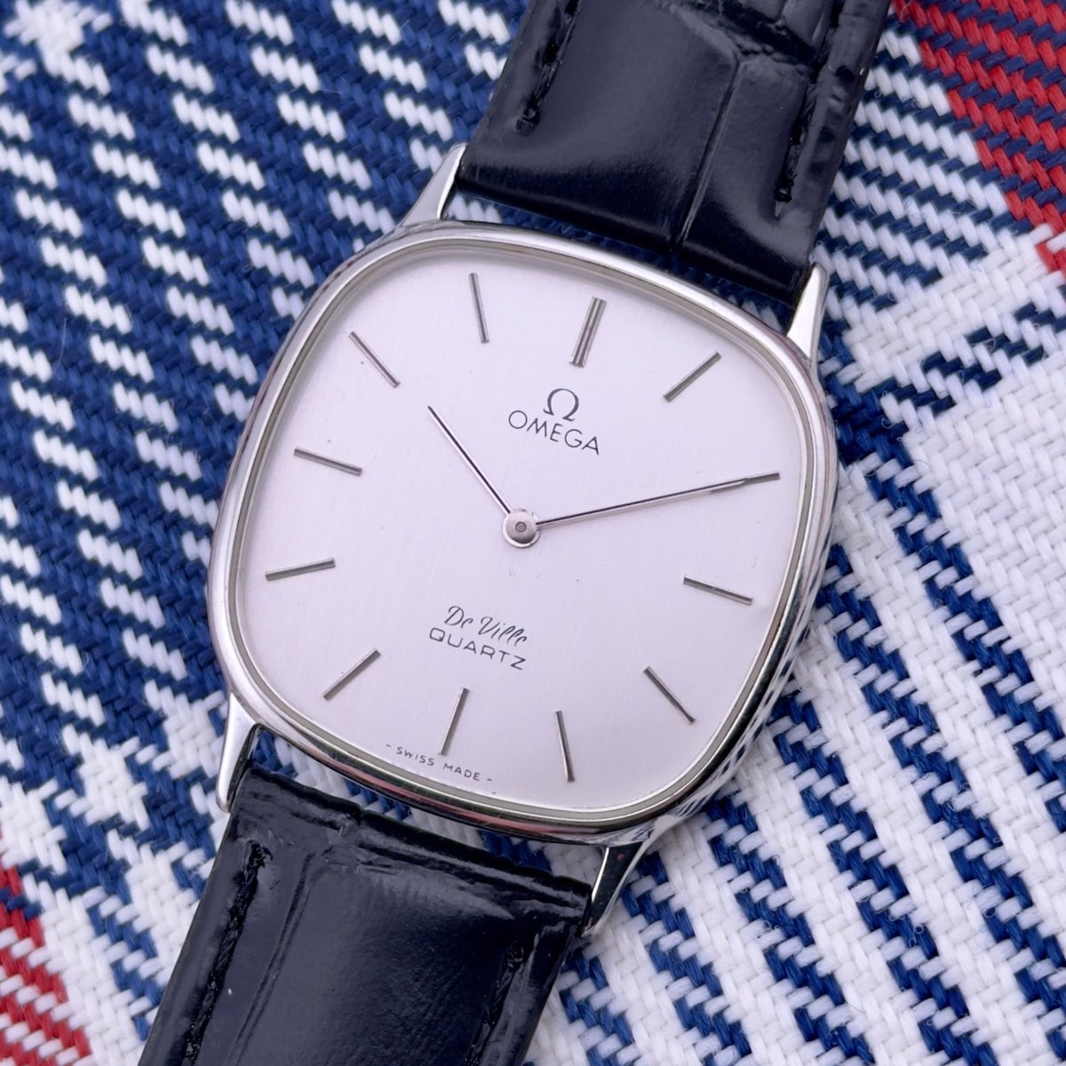 Vintage 1980s Omega De Ville - White Dial - Quartz - Ref 191.0131 - Men’s Watch