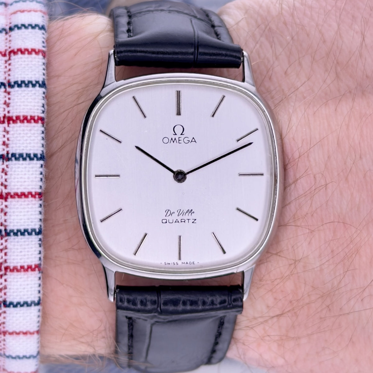 Vintage 1980s Omega De Ville - White Dial - Quartz - Ref 191.0131 - Men’s Watch