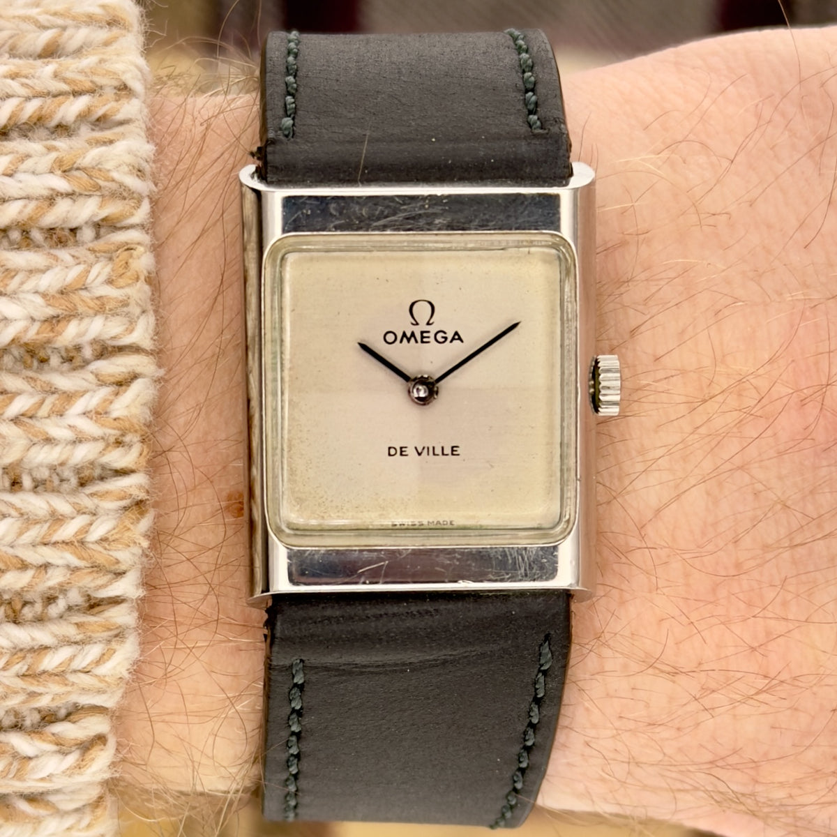 Vintage 1971 Omega De Ville - Checker Dial - Manual - Ref 511.0427- Men’s Watch